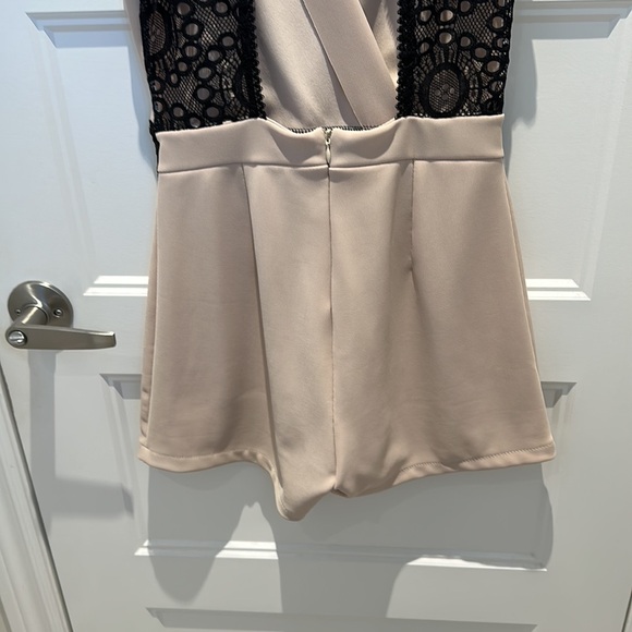 Romper black lace open back - Picture 6 of 6